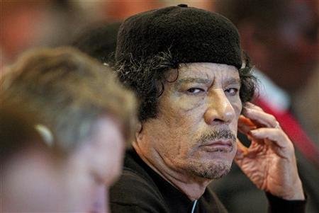 Nhà cựu lãnh đạo Libya Gadhafi.